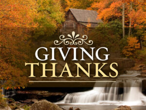 Giving Thanks