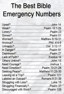 Emergency Numbers